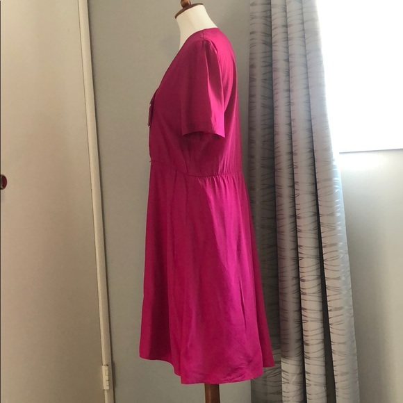 Vintage 80’s woven midi dress - Picture 3 of 6